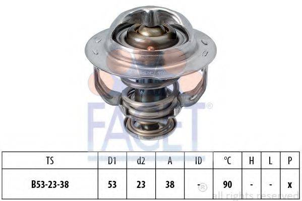 FACET 78957S Термостат, охолоджуюча рідина