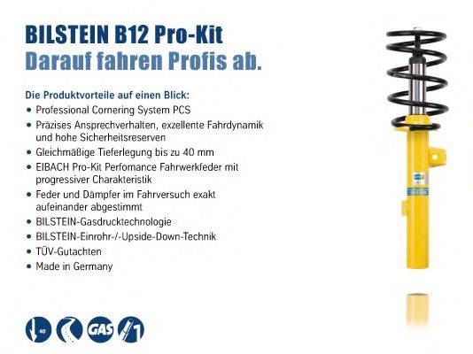 BILSTEIN BIL021398 Комплект ходової частини, пружини / амортизатори