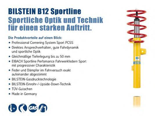 BILSTEIN BIL015625 Комплект ходової частини, пружини / амортизатори