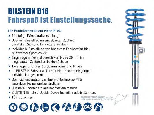 BILSTEIN BIL025488 Комплект ходової частини, пружини / амортизатори