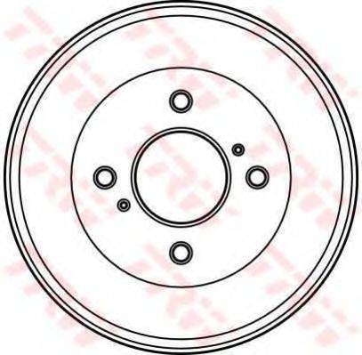 TRW DB4047 Гальмівний барабан