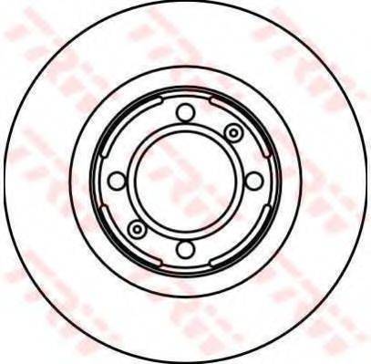 TRW DF1714 гальмівний диск