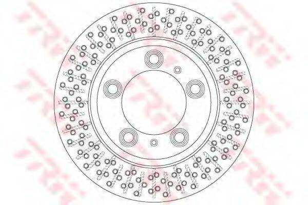 TRW DF6298S гальмівний диск