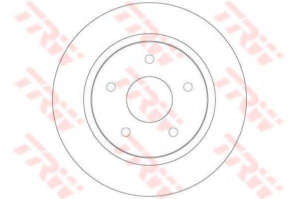 TRW DF6325 гальмівний диск