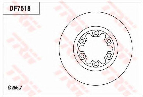 TRW DF7518 гальмівний диск