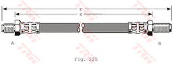 TRW PHA359 Гальмівний шланг