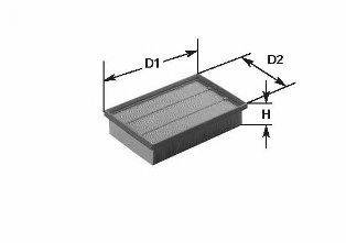 CLEAN FILTERS MA619 Повітряний фільтр