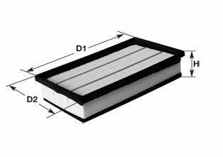 CLEAN FILTERS MA1379 Повітряний фільтр