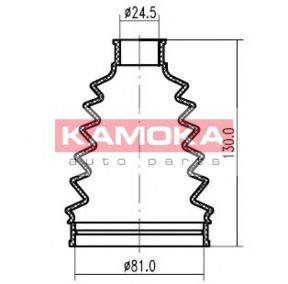 KAMOKA 1147056 Пильовик, приводний вал