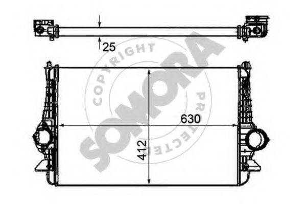 SOMORA 097045B Інтеркулер