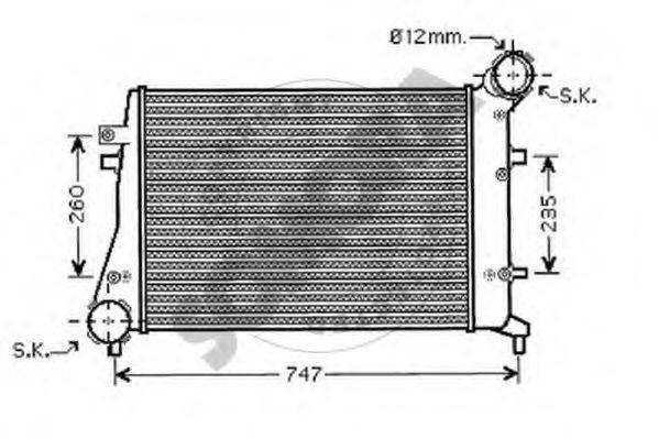 SOMORA 352445C Інтеркулер