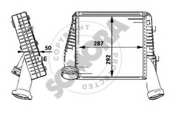 SOMORA 358545L Інтеркулер