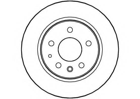 NATIONAL NBD074 гальмівний диск