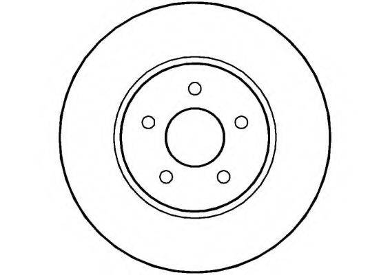 NATIONAL NBD1130 гальмівний диск
