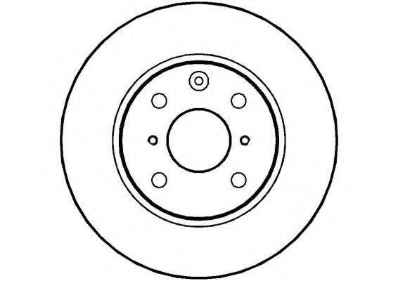NATIONAL NBD1366 гальмівний диск