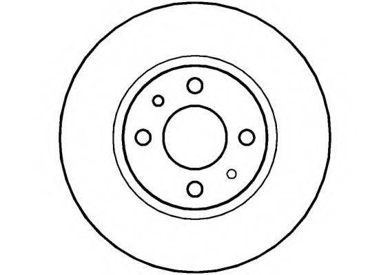NATIONAL NBD190 гальмівний диск