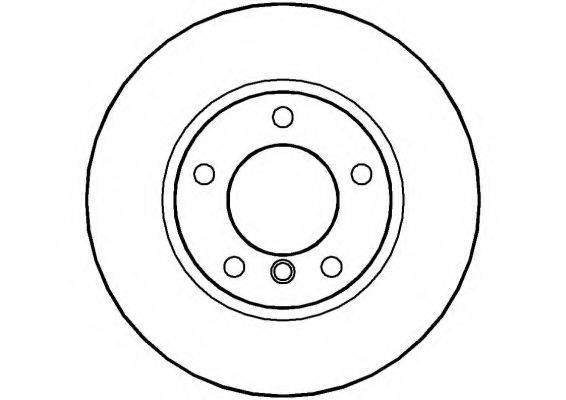 NATIONAL NBD210 гальмівний диск