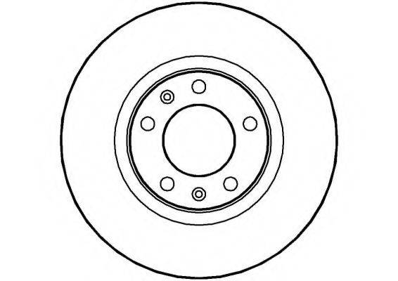 NATIONAL NBD396 гальмівний диск