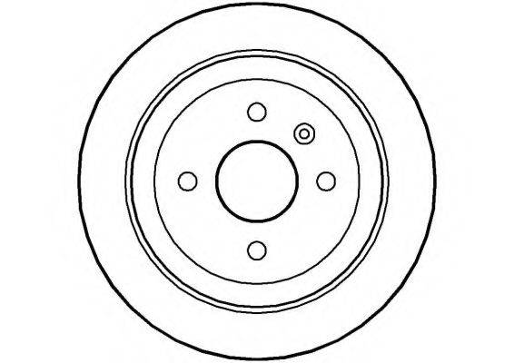 NATIONAL NBD983 гальмівний диск
