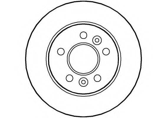 NATIONAL NBD999 гальмівний диск