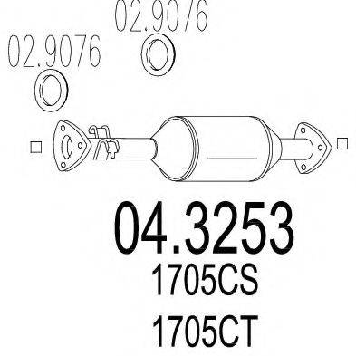 MTS 043253 Каталізатор