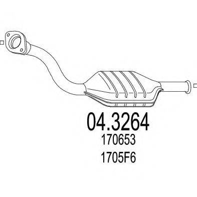 MTS 043264 Каталізатор