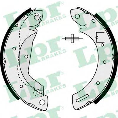 LPR 08500 Комплект гальмівних колодок