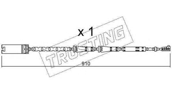 TRUSTING SU282 Сигналізатор, знос гальмівних колодок