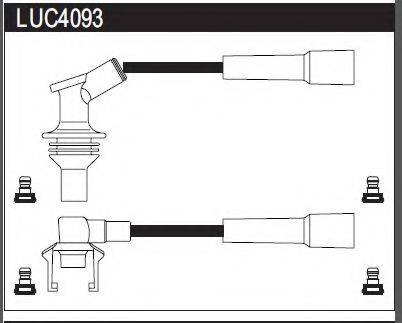 LUCAS ELECTRICAL LUC4093 Комплект дротів запалювання