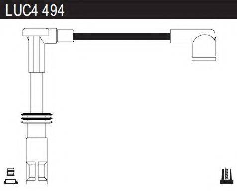 LUCAS ELECTRICAL LUC4494 Комплект дротів запалювання