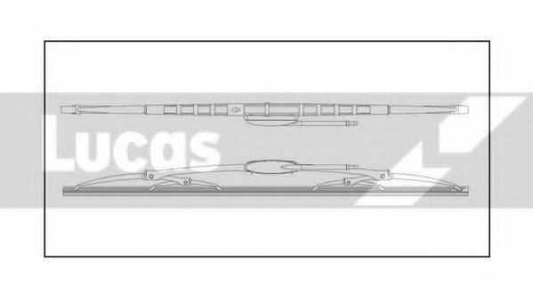 LUCAS ELECTRICAL LLWHD24W Щітка склоочисника