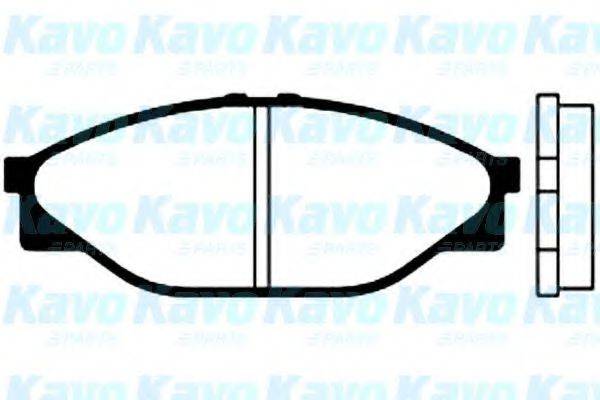 KAVO PARTS BP9019 Комплект гальмівних колодок, дискове гальмо