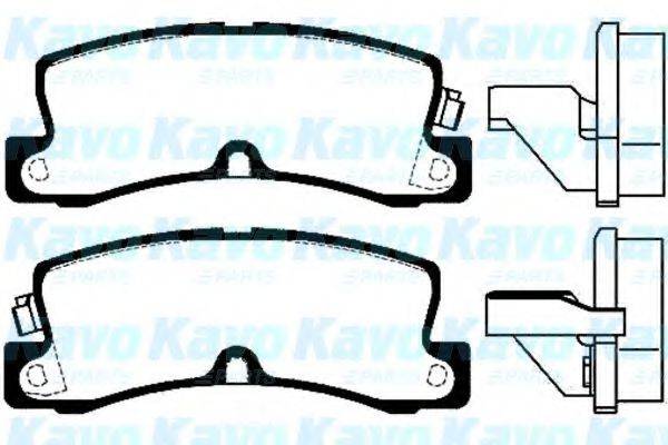 KAVO PARTS BP9050 Комплект гальмівних колодок, дискове гальмо