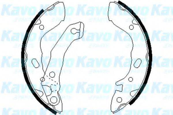 KAVO PARTS BS3403 Комплект гальмівних колодок