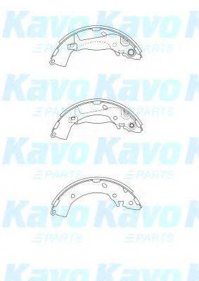 KAVO PARTS BS3415 Комплект гальмівних колодок