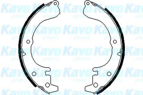 KAVO PARTS BS9901 Комплект гальмівних колодок