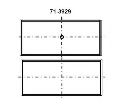 GLYCO 7139294STD Шатунний підшипник