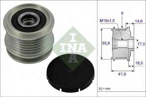 INA 535001010 Механізм вільного ходу генератора