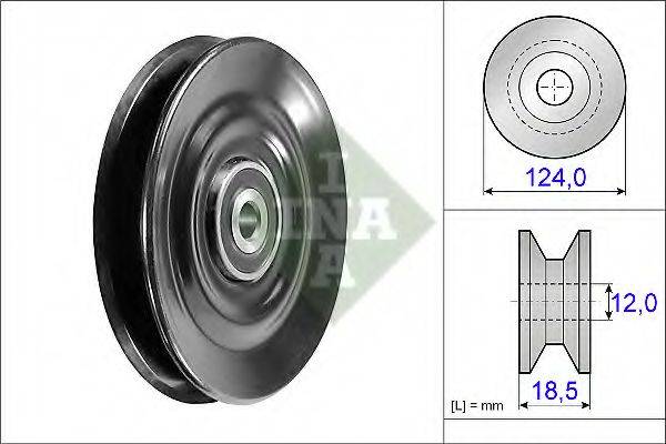 INA 532028520 Паразитний / Ведучий ролик, клиновий ремінь