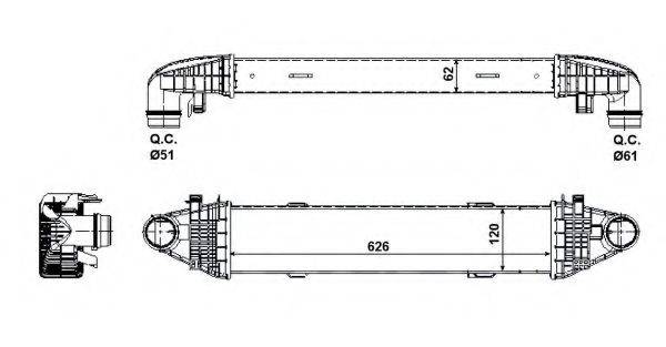 NRF 30506 Інтеркулер