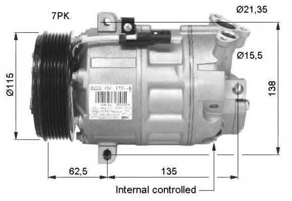 NRF 32425G Компресор, кондиціонер