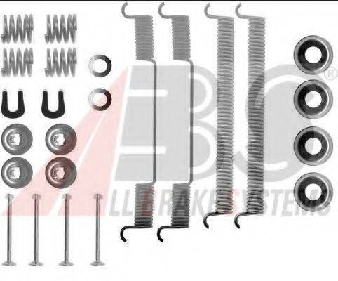 A.B.S. 0543Q Комплектуючі, гальмівна колодка