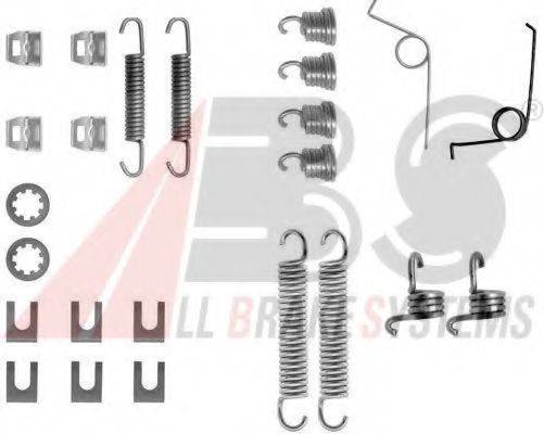 A.B.S. 0545Q Комплектуючі, гальмівна колодка