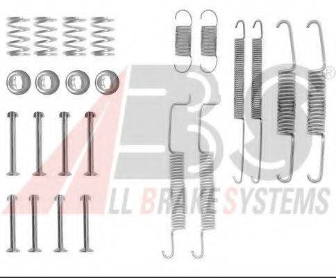 A.B.S. 0569Q Комплектуючі, гальмівна колодка
