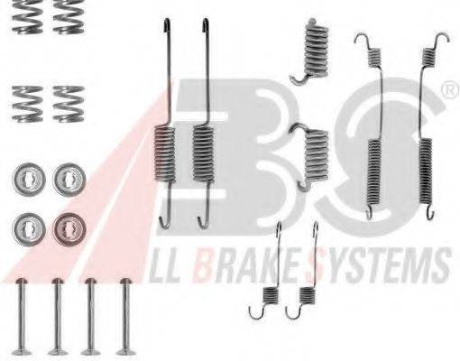 A.B.S. 0599Q Комплектуючі, гальмівна колодка