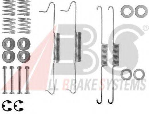 A.B.S. 0623Q Комплектуючі, гальмівна колодка