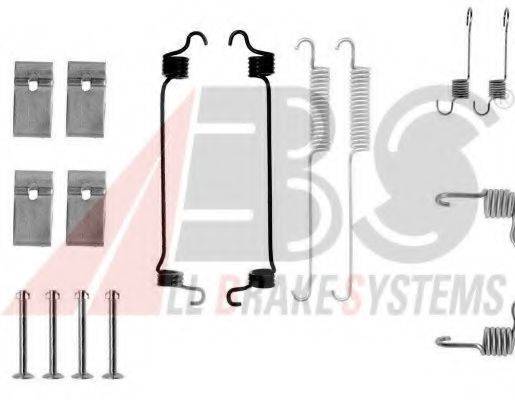 A.B.S. 0677Q Комплектуючі, гальмівна колодка