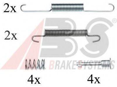A.B.S. 0826Q Комплектуючі, стоянкова гальмівна система