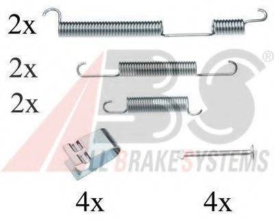 A.B.S. 0844Q Комплектуючі, гальмівна колодка