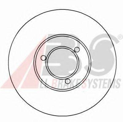 A.B.S. 15413OE гальмівний диск